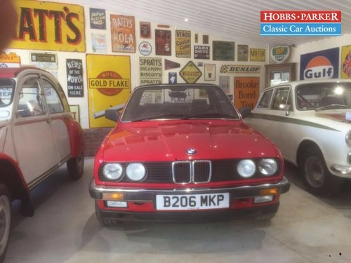 1985 BMW 323i Baur Cabriolet Manual - Sale 28th/29th For Sale by Auction