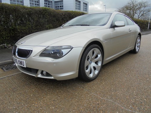2005 BMW 645 CI 4.4 PETROL AUTOMATIC COUPE For Sale