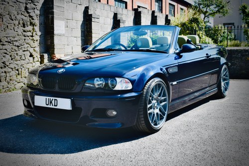 BMW M3 3.2 SMG CONVERTIBLE BLACK 2004 CSL WHEELS STUNNING! For Sale