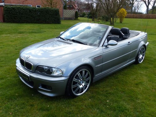 2006 BMW M3 Convertible - the top model of series E46 For Sale
