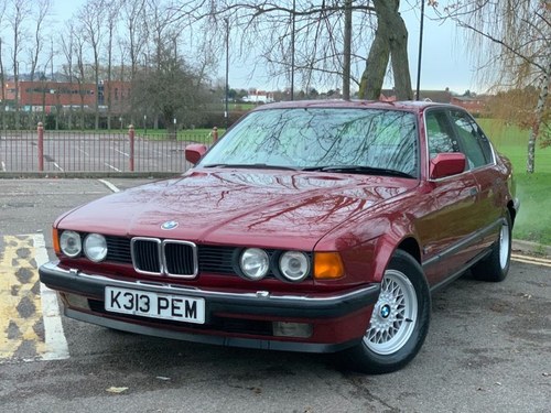 1992 Just 88k .Low mileage with full service bmw 730 For Sale