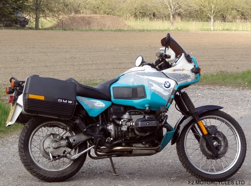 1993 BMW R100GSPD MOTed, one owner, runs and rides very well. VENDUTO