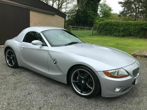 2004 BMW Z4 3.0I AUTO JUST 41K F.S.H MEGA SPEC STUNNING!!! SÅLD