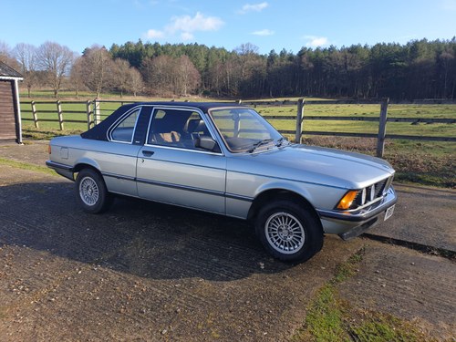 1981 BMW E21 320 Baur In vendita