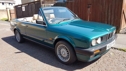 1991 BMW E30 318i 3 Series Convertible For Sale