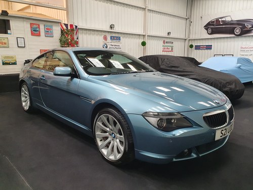 2006 BMW 630i in fabulous condition and excellent history SOLD