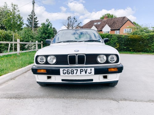 1989 BMW 316i in Alpine white In vendita