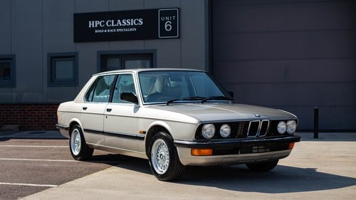 1987 BMW 520i (e28) - Restored SOLD