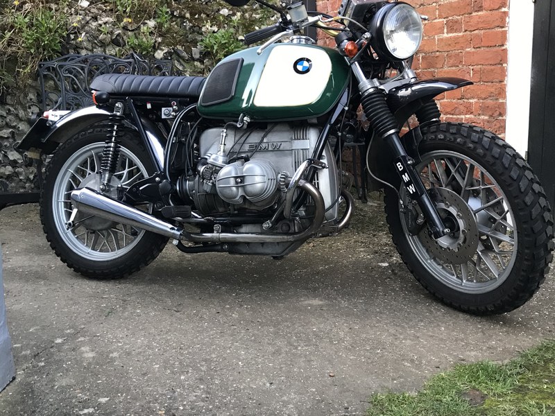 BMW R45/R65 Street Scrambler Restored