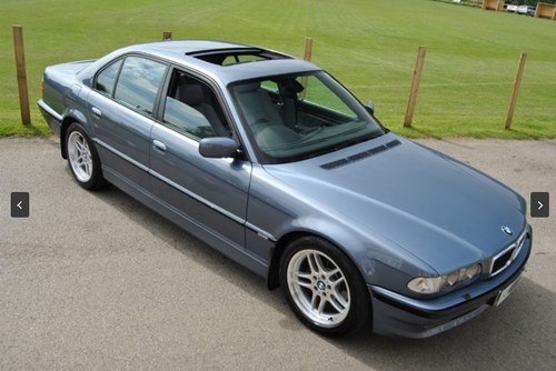 2001 Stunning BMW E38 Sport - Facelift In vendita