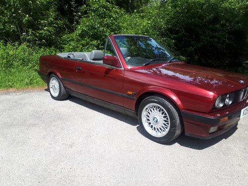 1993 BMW 310i E30 CONVERTIBLE In vendita