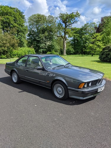 1988 BMW 635 CSI High Line in great condition SOLD