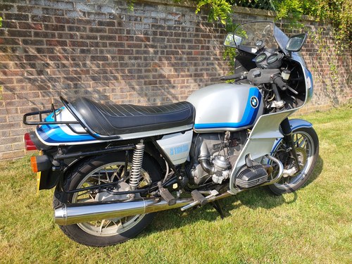 1978 BMW r100rs, first reg. in uk feb. 1980. For Sale