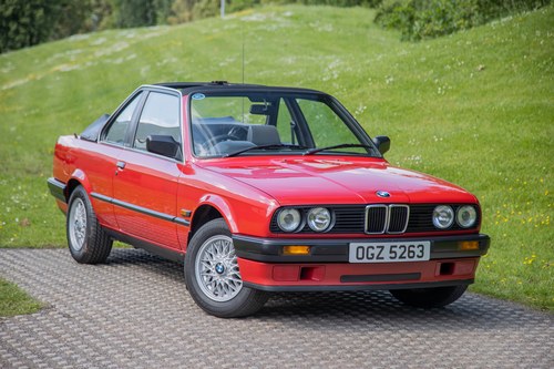 1988 BMW 316 Baur Cabriolet For Sale by Auction
