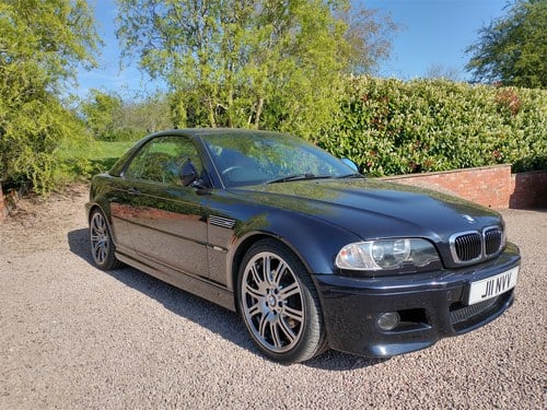 2003 BMW E46 M3 SMG convertible with hard top For Sale