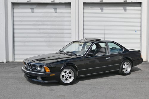 1988 BMW E24 M6 Coupe Shark Dry Cali Car Manual $29.9k In vendita