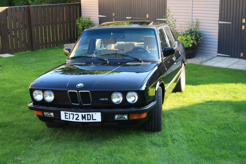 1988 BMW E28 M5 In vendita