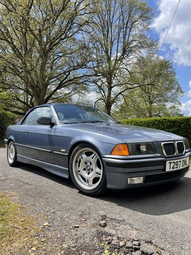 1999 BMW 318 convertible Blue FSH For Sale