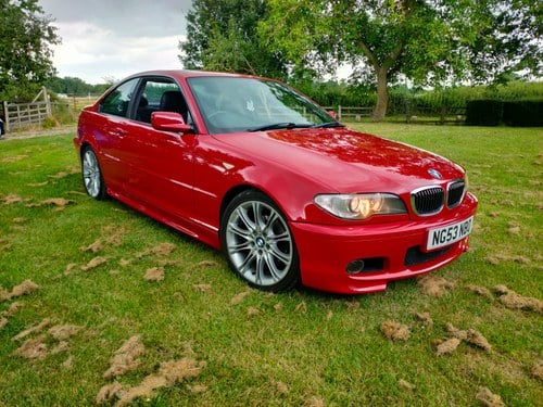 2003 Bmw E46 325ci Individual in Imola Red M Sport Low miles For Sale