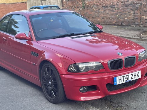 2001 M3 Coupe Manual - Imola red For Sale