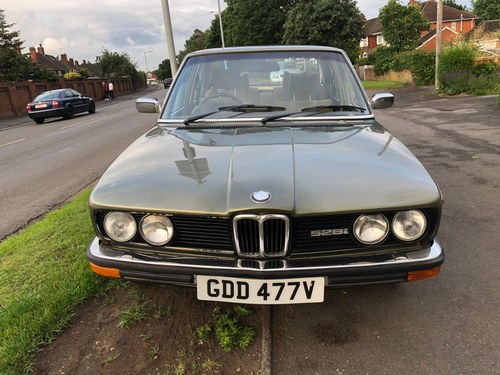 1979 BMW e12 528i manual In vendita