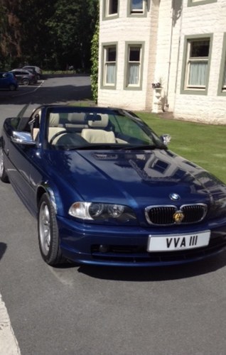 2001 BMW 3 series Convertible E46 Automatic For Sale