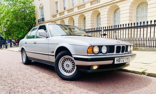 1991 BMW 520i SE E34, only 69k miles + FSH E30 E28 E36 E32 For Sale