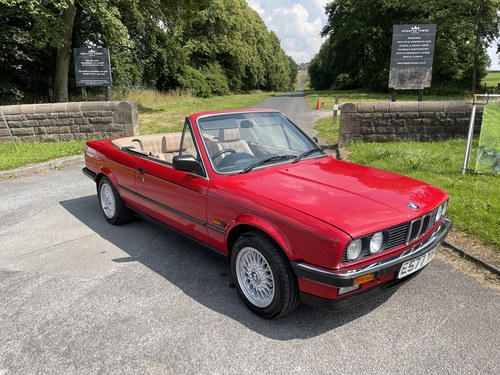 1988 Stunning BMW E30 325I Cabriolet Auto For Sale