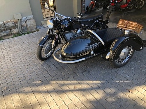 1960 BMW R69S with Steib Side Car For Sale