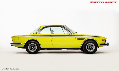 1972 BMW (E9) 3.0 CSL // GOLF YELLOW // UK RHD CITY PACK SOLD