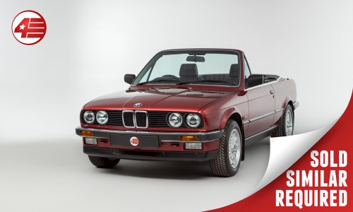 1990 BMW E30 320i Convertible /// Similar Required For Sale