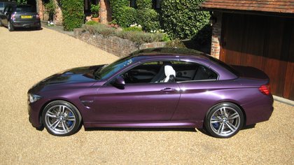 BMW M4 DCT In Rare Individual Purple Silk