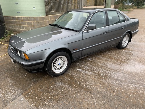 1989 BMW 520i se manual 2 owners rare car e34 unmolestored For Sale