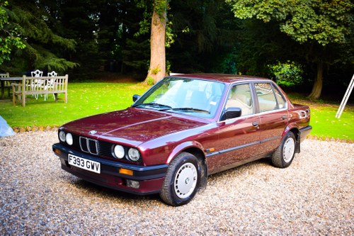 1988 BMW E30 Saloon 316 Time Warp Condition SOLD