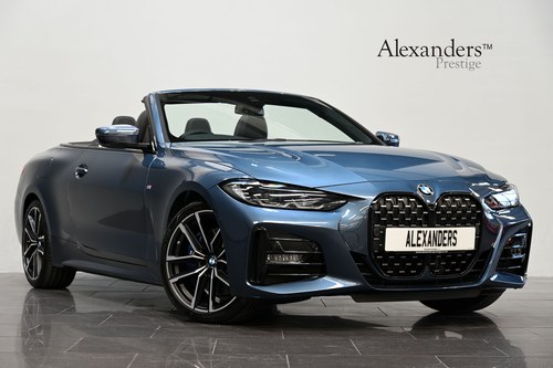 2021 21 21 BMW 420I M SPORT CONVERTIBLE AUTO For Sale