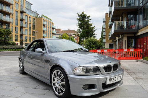 2003 BMW E46 M3 Convertible Manual - Low Miles - Hardtop For Sale