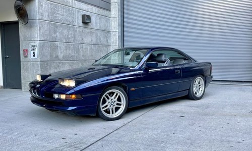 1991 BMW 850i Coupe Euro specs Blue Auto 54k miles $27k obo For Sale