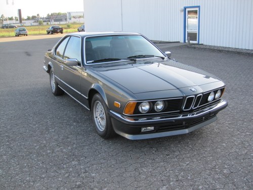 1982 BMW 635CSi (E24) SOLD