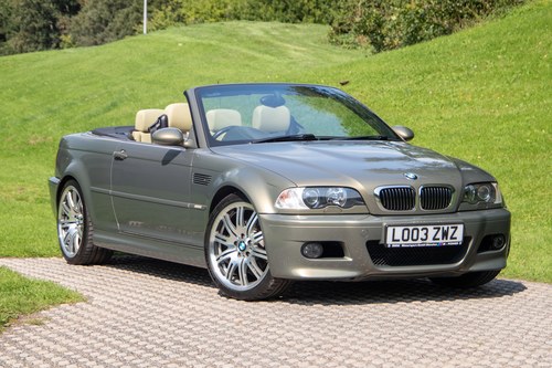 2003 BMW M3 Convertible For Sale by Auction