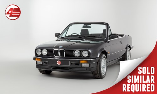 1987 BMW E30 325i Convertible /// 17k Miles /// Similar Required For Sale