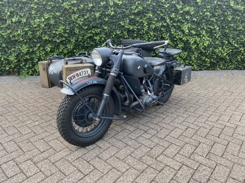 1943 Bmw R75, BMW WW2. BMW mit seitenwagen For Sale