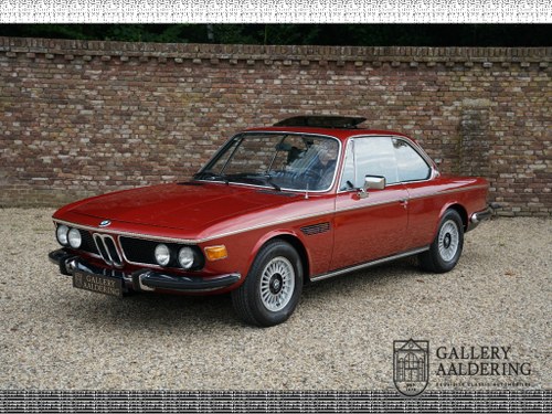 1975 BMW 2.5 CS AUTOMATIC Low kilometres, full service history, v In vendita