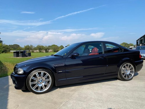 2002 VIRTUALLY AS NEW E46 M3 WITH 49K MILES & MANUAL GEARBOX SOLD