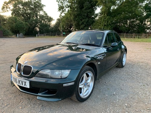 2001 BMW Z3M Coupe (S54), RHD, Oxford Green For Sale