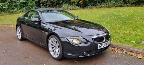 2006 BMW 630i Sport Auto - Convertible - Only 71k Miles - FSH SOLD