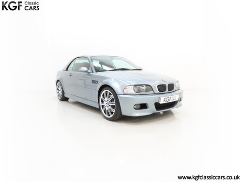 2004 An Impeccable BMW E46 M3 Convertible with 34,625 Miles SOLD
