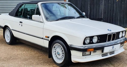 1987 1 Owner - 73k Miles - Simply stunning E30 325i Conv Manual VENDU