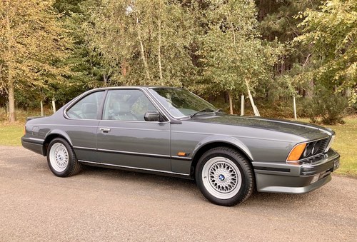 1990 BMW 635 CSI Highline - Low mileage, FSH - SOLD SOLD