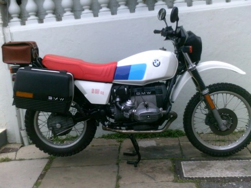 1985 BMW R80 G/S VENDUTO
