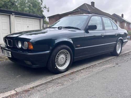 1995 BMW 525i with M50 Engine, in Boston Green Metallic For Sale